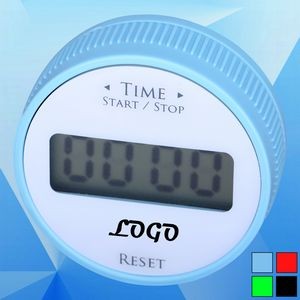 Round Shaped Rotating Cooking Timer w/Magnet