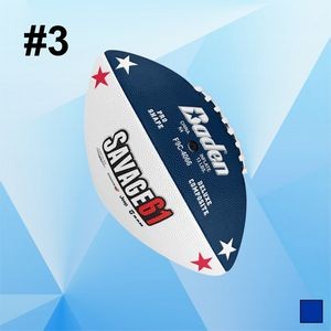 Star Pattern Football/Rugby Ball