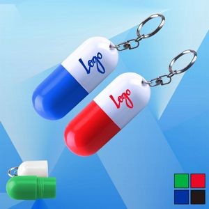 Pill Case w/Keychain