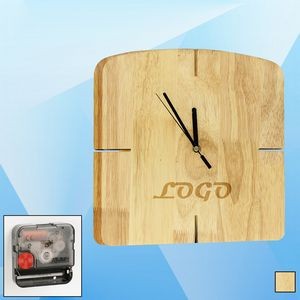 Solid Wooden Wall Clock