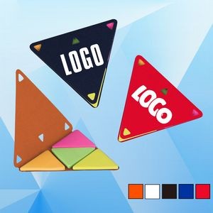 Triangle Shaped Sticky Note Pad