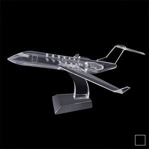 Airplane Shaped Crystal Craft