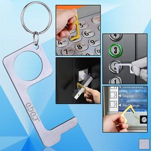 PPE Hygiene Stainless Steel Door Opener Closer No-Touch Tool
