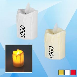 LED Candle w/Moving Flame