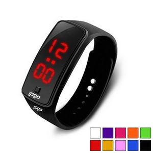 Silicone Electronic/Digital Watch