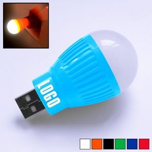Bulb Shaped Light with USB Drive