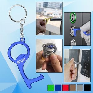 PPE Door and Bottle Opener/Closer No-Touch w/ Key Chain