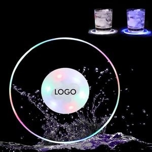 LED Clear Drink Coaster