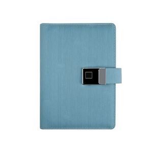 Fingerprint Lock A5 Notebook with Power Bank & USB Drive