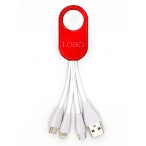 4 in 1 Ring USB Charging Cable