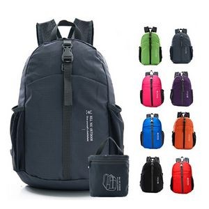 Waterproof Folding Double Shoulder Backpack