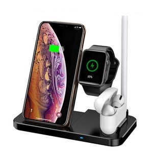 15 W 4 in 1 Phone Stand Wireless Charger