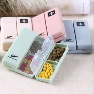 Collapsible Pill Box w/7 Compartments