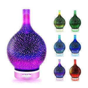 3D Glass Essential Oil Aroma Diffuser