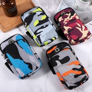 6" Camouflage Waterproof Phone Arm bag