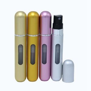 5 ML Self-Pump Type Aluminum Mini Perfume Bottle