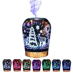 3D Glass Aromatherapy Oil Aroma Diffuser