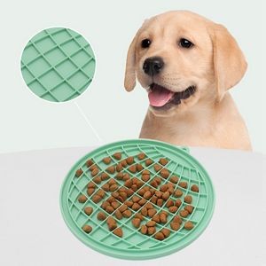 Earth Shaped Silicone Pet Slow Feeder Plate