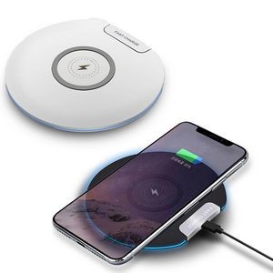 Round 10W QI Wireless Fast Charger