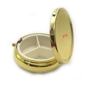 Promotional Round Metal Pill Box