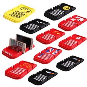 Silicone Temporary Stop Sign Cell Phone Car Holder