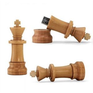 Wooden Chess USB 2.0 Flash Drive
