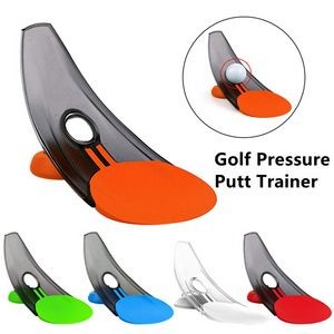 Foldable Golf Putt Out Pressure Putter Trainer