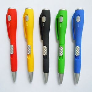 Flashlight Ballpoint Pen With LED Light