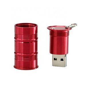 4 GB Metal Oil Drum USB Flash Drive