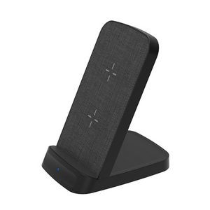 15w Fabric Phone Holder Wireless Charger