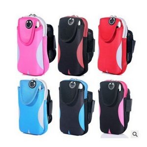 6.5" Breathable Smartphone Running Adjustable Strap Arm Band