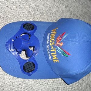 Adjustable Solar Power Cool Fan Baseball Cap