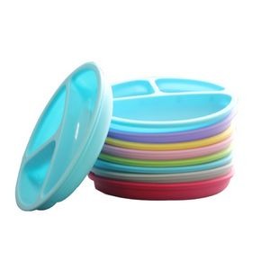 3 Compartments Non-slip Silicone Baby Placemat