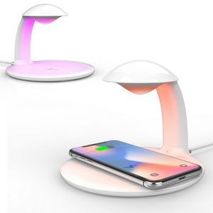 10 W Wireless Charger w/Touch Control Night Light