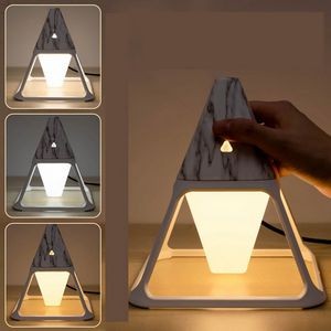 Pyramid LED Touch Lamp Humidifier