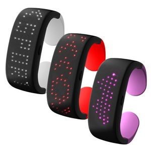 Multi-color Luminous LED Flashing Light Screen Wristband