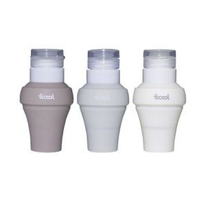 3 Oz. Collapsible Silicone Squeeze Travel Bottle