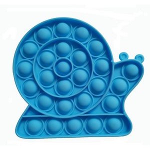Snail Shape Push Pop Bubble Fidget Toy