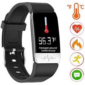 T1S ECG Smart Watch w/Body Temperature Measurement