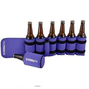 Collapsible Beer Can Carrier Tote Bottle Cooler Bag (6 Pack)