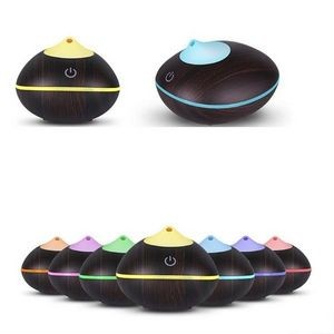 200 ml Wood Grain Aroma Diffuser Humidifier for Home