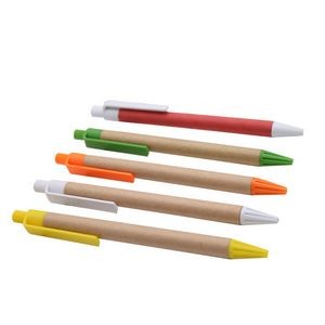 Eco-friendly Recycled Paper Ball Pen