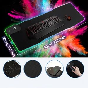 RGB Mouse Pad with 15W Wireless Charger