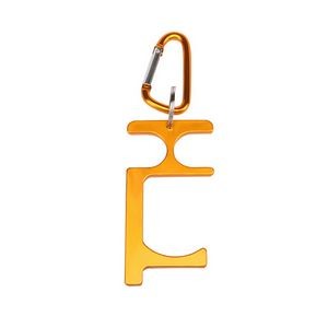 EDC Non Touch Key Chain Door Opener w/Carabiner