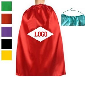 Single-layer Lace-up Adult Superhero Capes