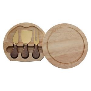 3PCS Cheese Knife Set With Board