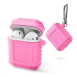 Silicone Earphone Protector Case w/Carabiner