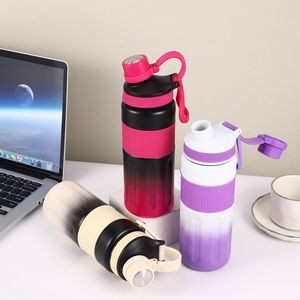 700 ml Gradient Color Vacuum Insulated Thermos Water Bottle