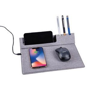 3 in 1 10w Wireless Charger Computer Mouse Pad