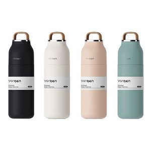 12 oz. Double Wall Vacuum Bottle with Carrying Handle